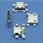 MICRO USB-5P沉板1.6全貼 平口